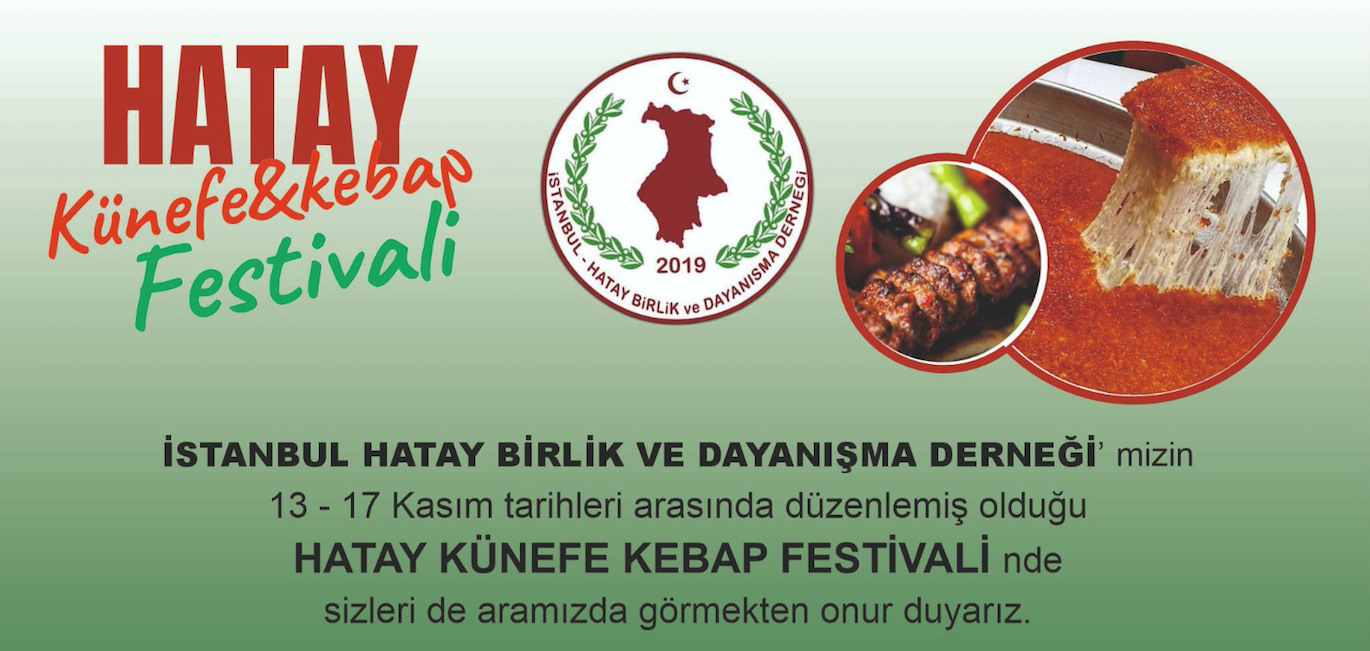 İSTANBUL HATAY BİRLİK DAYANIŞMA DERNEĞİ’NİN ‘HATAY KEBAP VE KÜNEFE FESTİVALİ’ ÇEKMEKÖY’DE YOĞUN İLGİ GÖRÜYOR